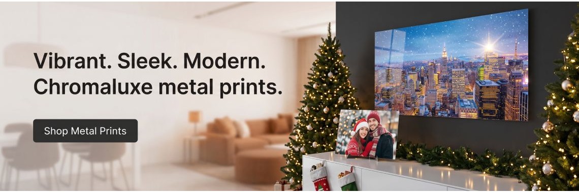 Chromaluxe Metal Photo Panel Prints