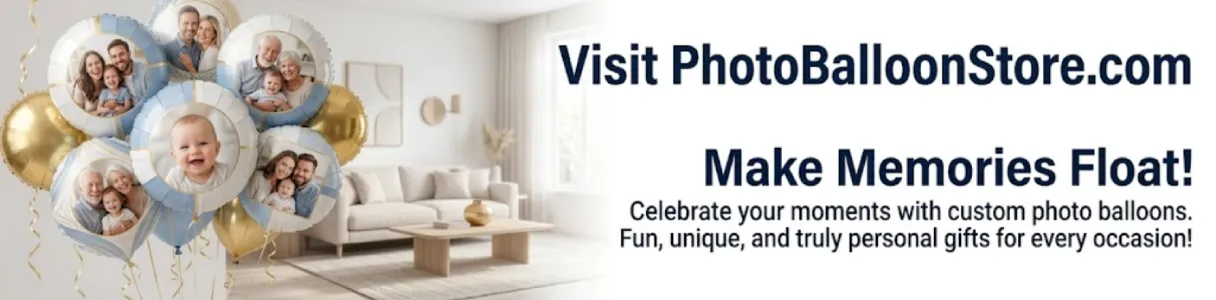 Visit PhotoBalloonStore.com